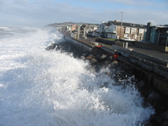 Houses by the Pier in Pacifica, CA
